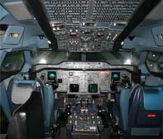 A300-600 cockpit